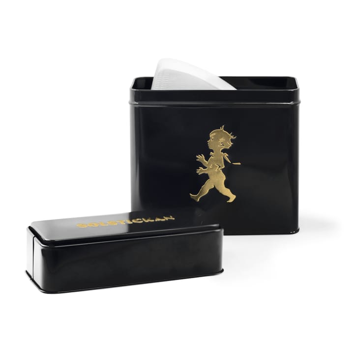 솔스티칸 커피 필터 병 15.4x17 cm - Black-gold - Solstickan Design | 솔스티칸 디자인