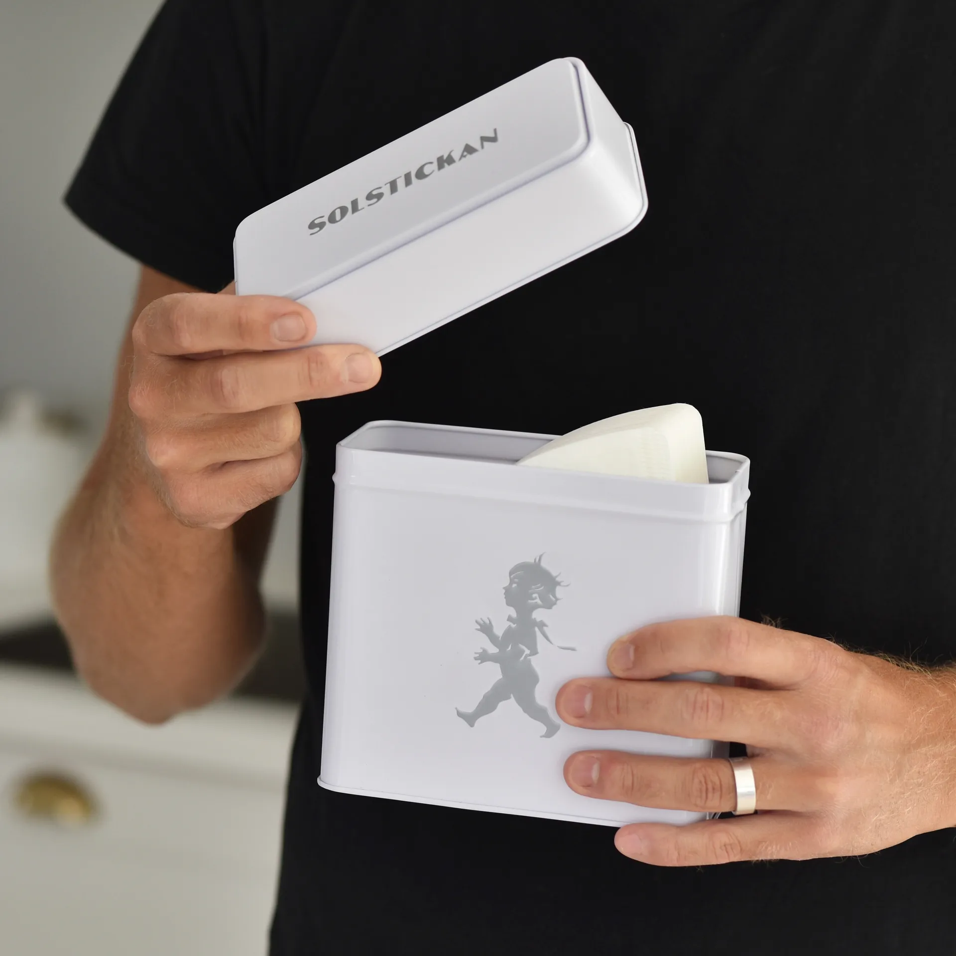 솔스티칸 커피 필터 병 15.4x17 cm, White Solstickan Design | 솔스티칸 디자인