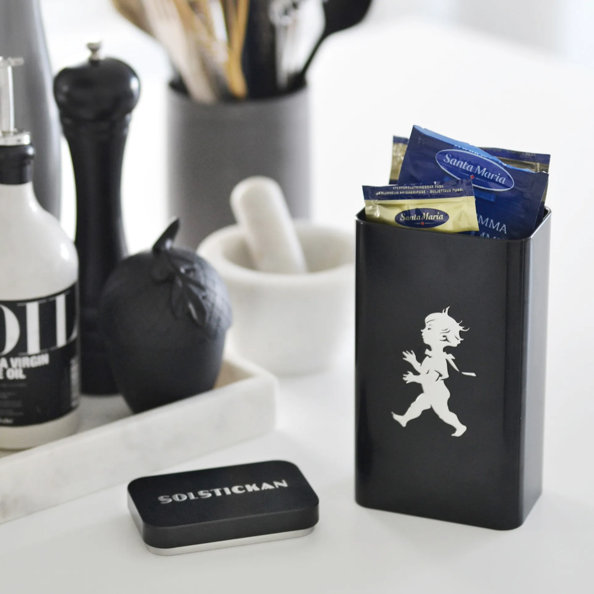 솔스티칸 커피 병 20.5 cm, Matt black Solstickan Design | 솔스티칸 디자인