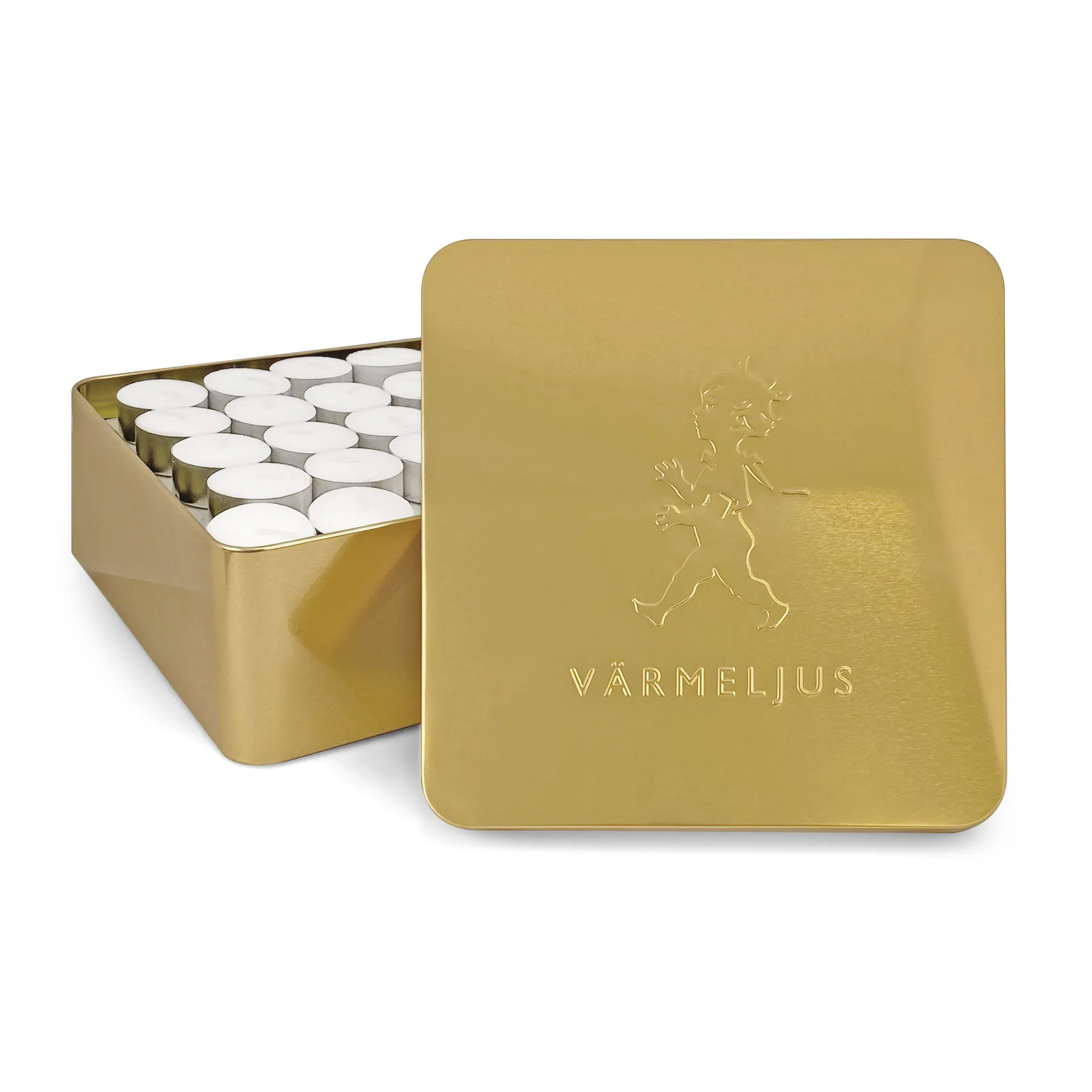 솔스티칸 티라이트 박스 21x21 cm, Gold Solstickan Design | 솔스티칸 디자인