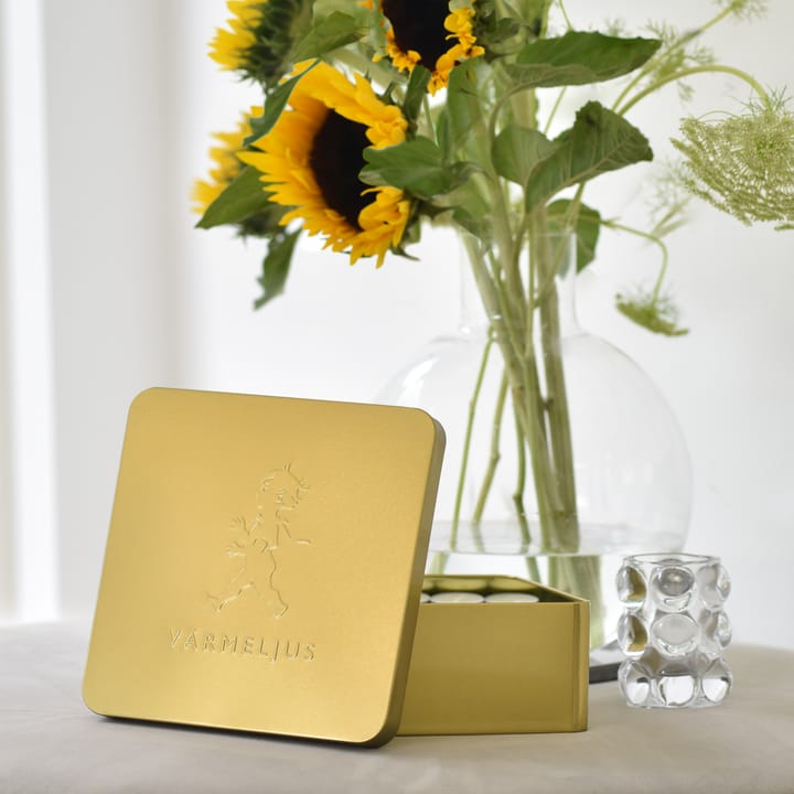 솔스티칸 티라이트 박스 21x21 cm - Gold - Solstickan Design | 솔스티칸 디자인