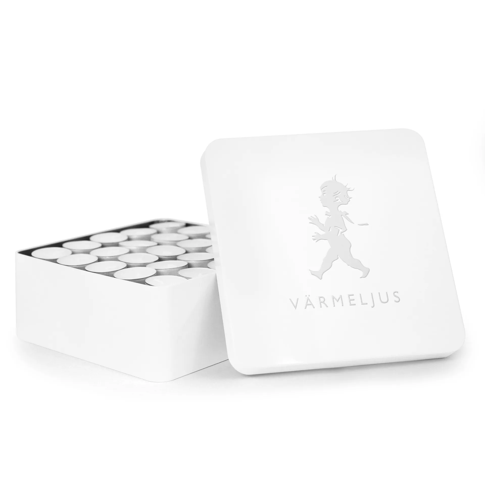 솔스티칸 티라이트 박스 21x21 cm, White high gloss Solstickan Design | 솔스티칸 디자인