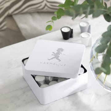 솔스티칸 티라이트 박스 21x21 cm - White high gloss - Solstickan Design | 솔스티칸 디자인