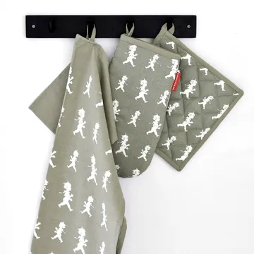 솔스티칸 오븐 장갑 22x30 cm - Green - Solstickan Design | 솔스티칸 디자인