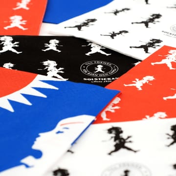 솔스티칸 냅킨 33x33 cm 20개 세트 - Black - Solstickan Design | 솔스티칸 디자인