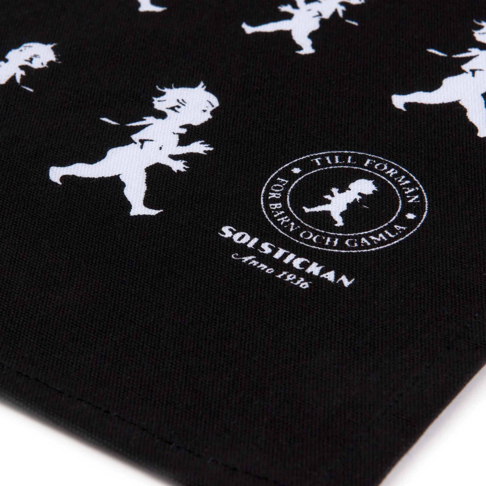 솔스티칸 티 타월 50x70 cm, White-black Solstickan Design | 솔스티칸 디자인