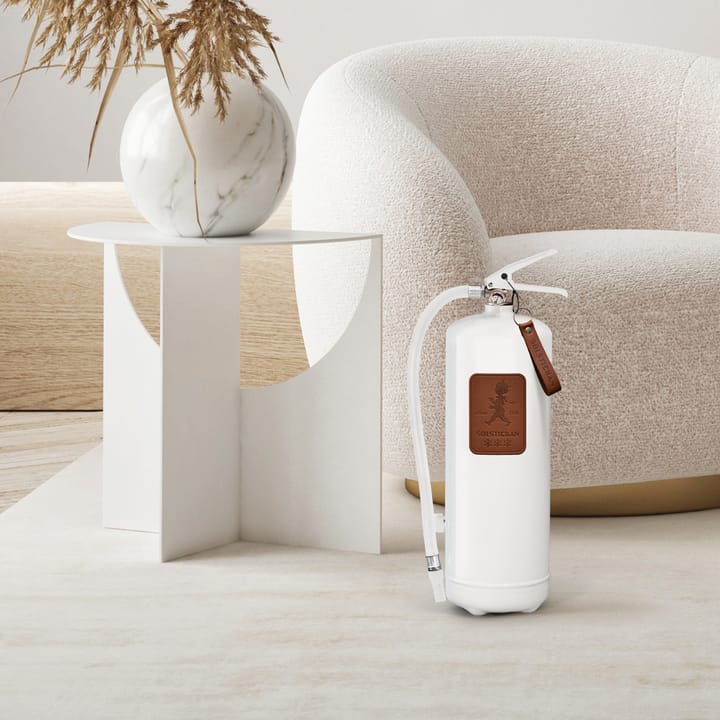 솔스티칸 소화기 6 kg, White-dark brown leather Solstickan Design | 솔스티칸 디자인