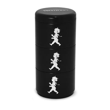 솔스티칸 스토리지 병 쓰리 피스 8.5 cm - Black - Solstickan Design | 솔스티칸 디자인