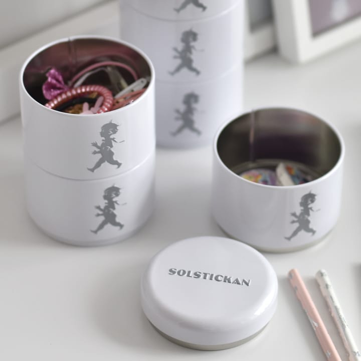 솔스티칸 스토리지 병 쓰리 피스 8.5 cm, White Solstickan Design | 솔스티칸 디자인