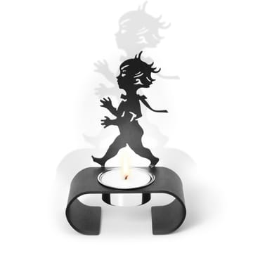 실루엣 캔들홀더 9.3x13.3 cm - Black - Solstickan Design | 솔스티칸 디자인