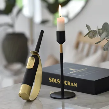 Solstickan 라이터 - Black-brass - Solstickan Design | 솔스티칸 디자인