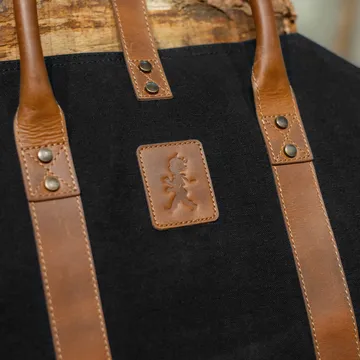 Solstickan 장작 바구니 캔버스 - Black - Solstickan Design | 솔스티칸 디자인