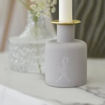 Solstickan 세라믹 캔들 홀더 - Light grey - Solstickan Design | 솔스티칸 디자인