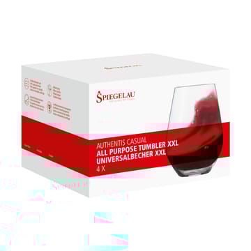 어덴티스 캐쥬얼 텀블러 XL 63 cl 4개 세트 - Clear - Spiegelau | 스피겔라우