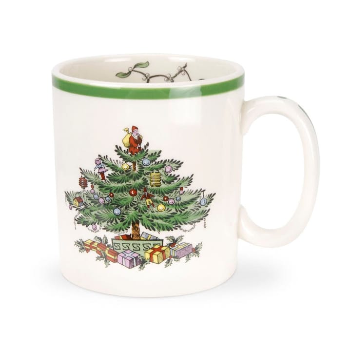 크리스마스 트리 컵 22 cl, White-green-red Spode | 스포드