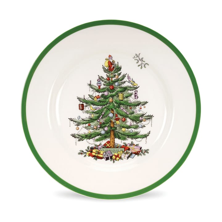 크리스마스 트리 접시 Ø27 cm, White-green-red Spode | 스포드