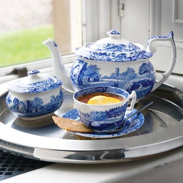 블루 이탈리안 브렉퍼스트 컵 & 컵�받침 - 28 cl/ 10 oz - Spode | 스포드