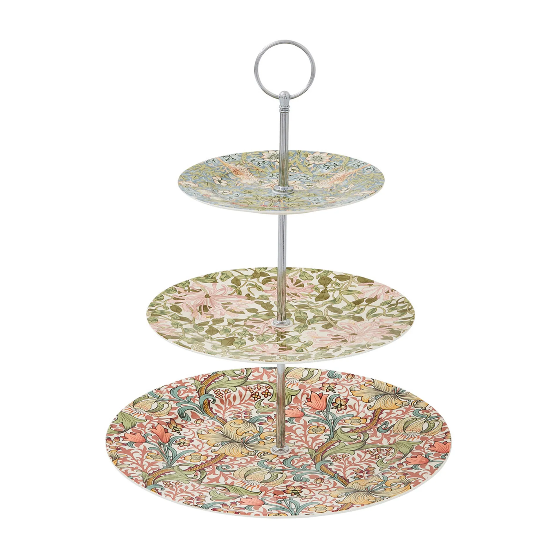 모리스 & 코. 케이크 디쉬 3-레벨 35.5 cm, Multi Spode | 스포드