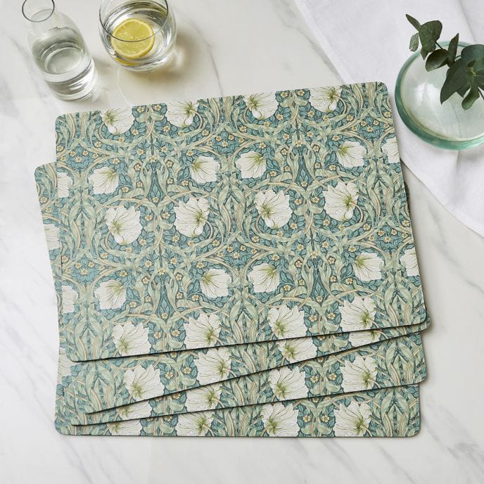 테이블매트 30x40 cm 4개 세트, Green Spode | 스포드