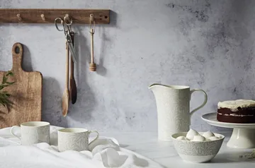 스트로베리 시프 & 윌로우 보우 머그 34 cl 2 피스 - Grey - Spode | 스포드