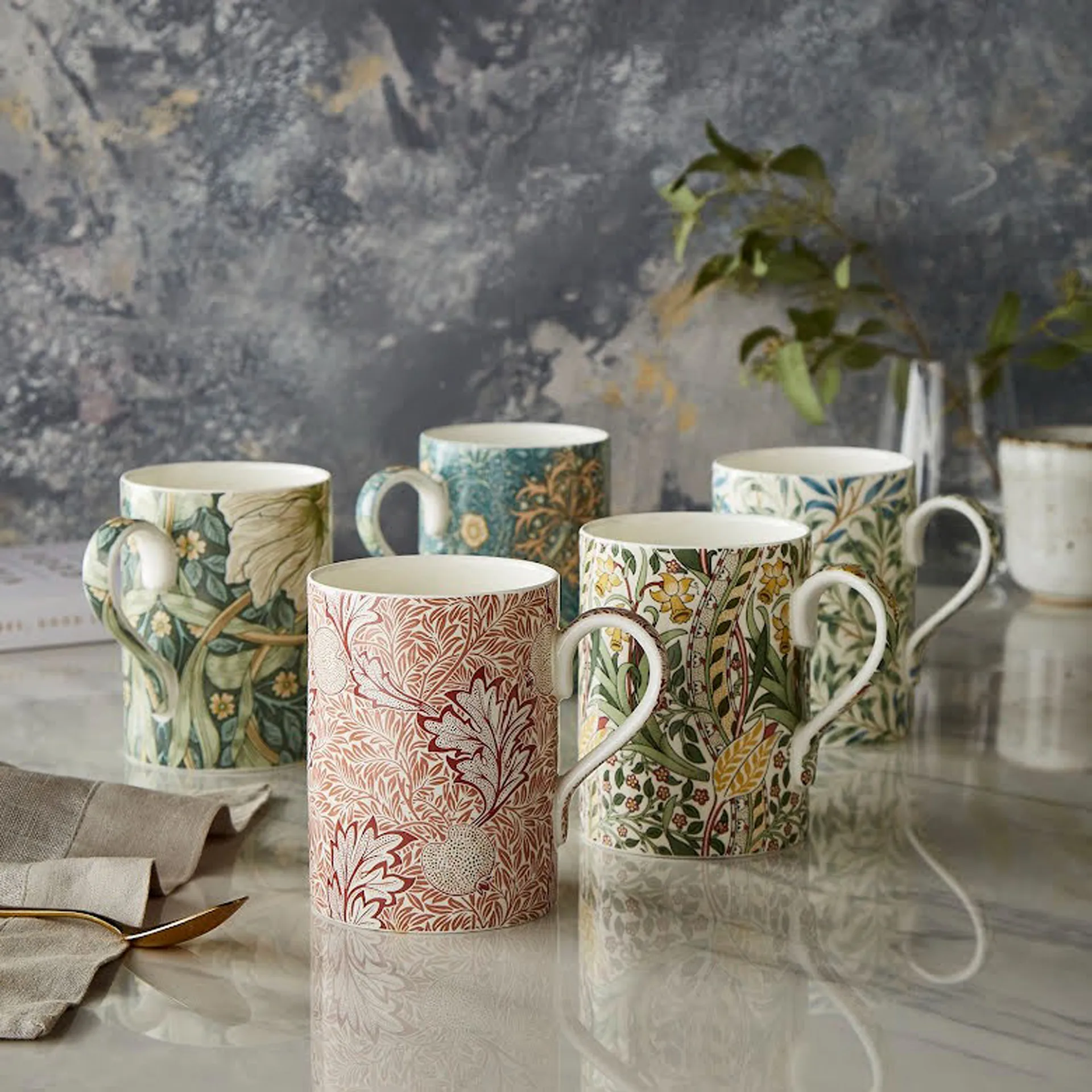 애플 머그 35 cl, Madder Spode | 스포드