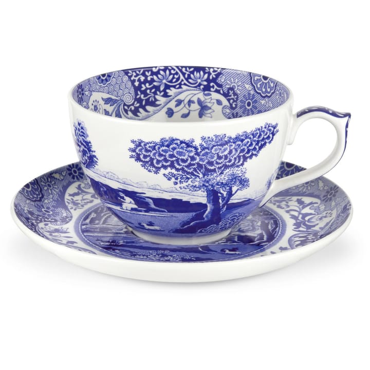 블루 이탈리안 점보 컵 & 컵받침, 56 cl/ 20 oz Spode | 스포드