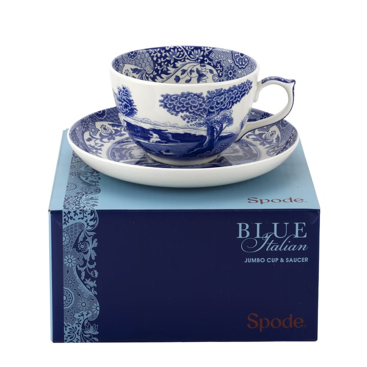 블루 이탈리안 점보 컵 & 컵받침, 56 cl/ 20 oz Spode | 스포드
