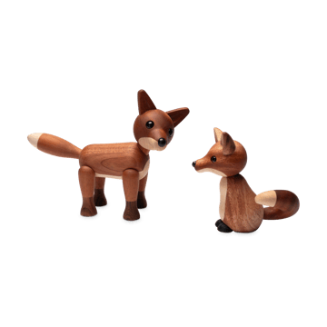 록시 여우 데코레이션 10 cm - Mahogany - Spring Copenhagen | 스프링 코펜하겐