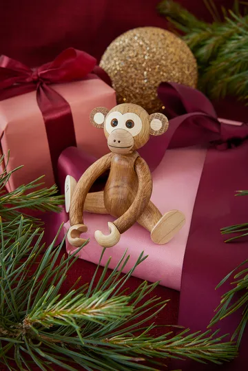 졸리 몽키 나무 데코레이션 10.8 cm - Oak - Spring Copenhagen | 스프링 코펜하겐