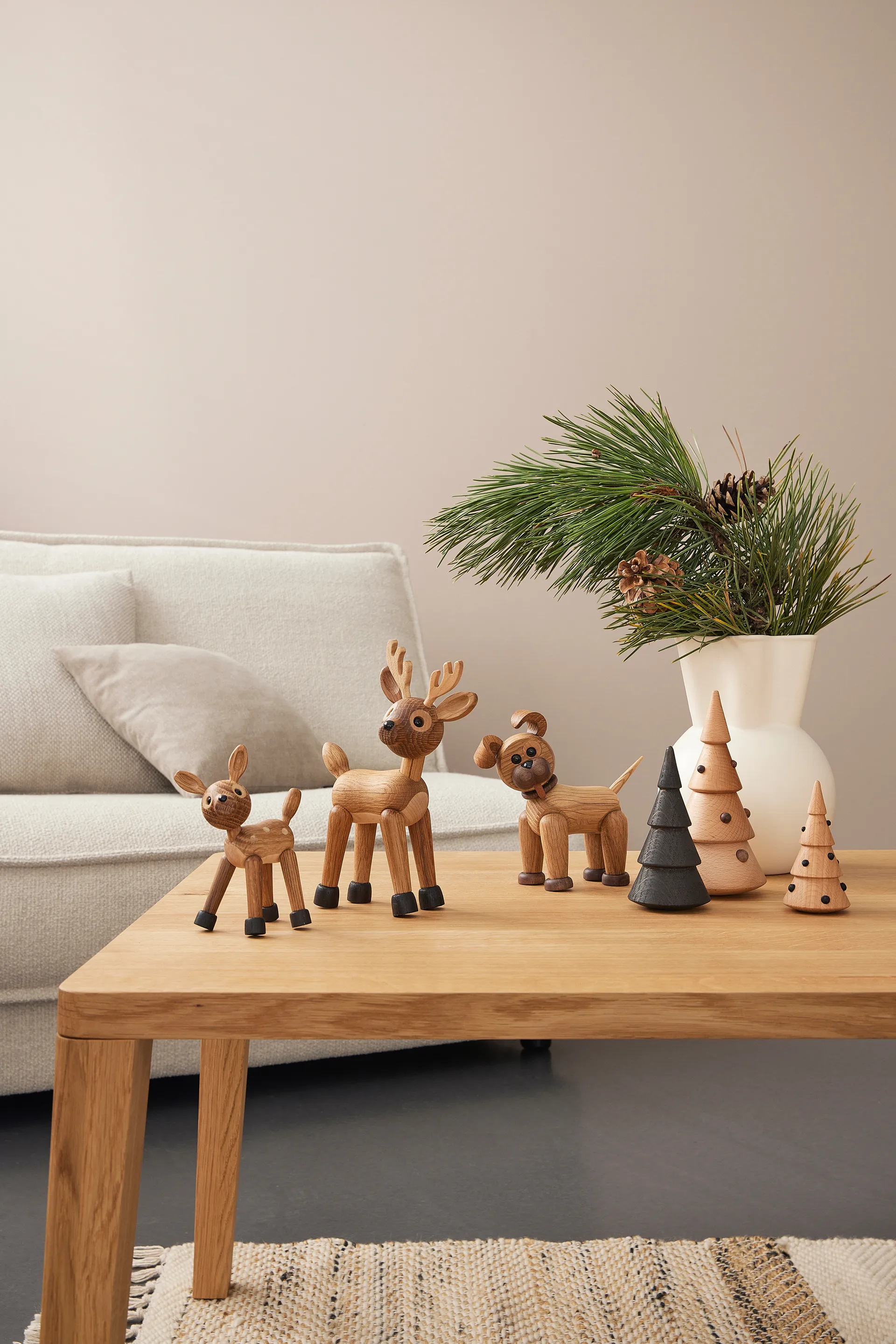 스피릿 디어 나무 데코레이션 19 cm, Oak-Maple Spring Copenhagen | 스프링 코펜하겐