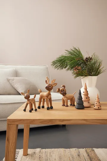 스피릿 디어 나무 데코레이션 19 cm - Oak-Maple - Spring Copenhagen | 스프링 코펜하겐