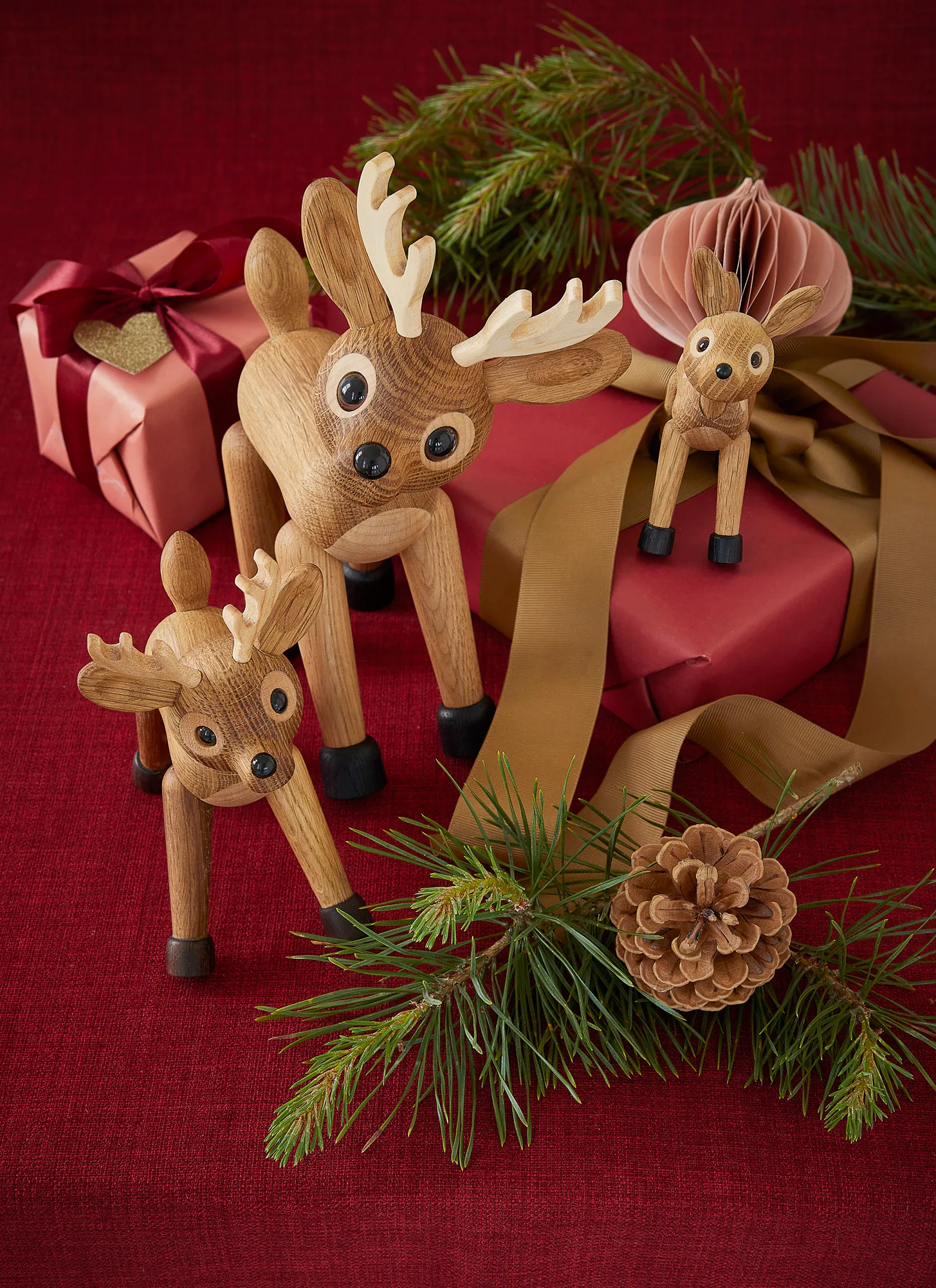 스타 사슴 나무 데코레이션 26 cm, Oak Spring Copenhagen | 스프링 코펜하겐