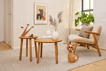 럭키 캣 나무 데코레이션 42 cm - Oak-maple - Spring Copenhagen | 스프링 코펜하겐