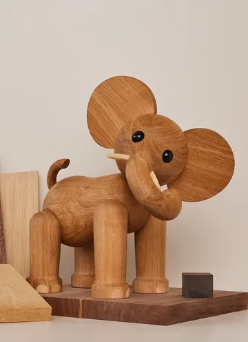 템보 엘리펀트 나무 데코레이션 49.5 cm - Oak - Spring Copenhagen | 스프링 코펜하겐