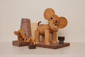 템보 엘리펀트 나무 데코레이션 49.5 cm - Oak - Spring Copenhagen | 스프링 코펜하겐