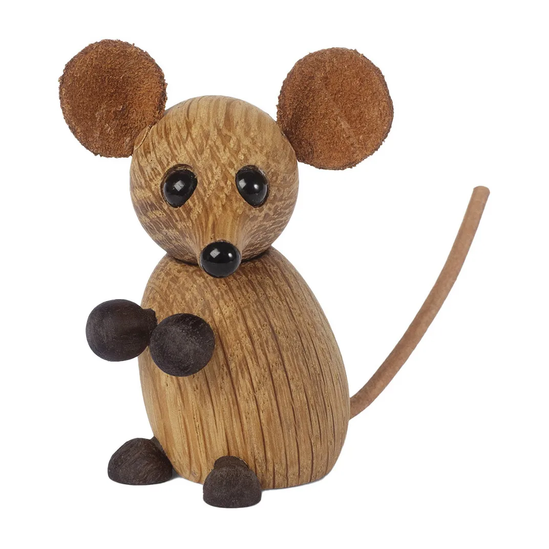 도시쥐 씨티 마우스 나무 데코레이션 6.7 cm, Oak Spring Copenhagen | 스프링 코펜하겐