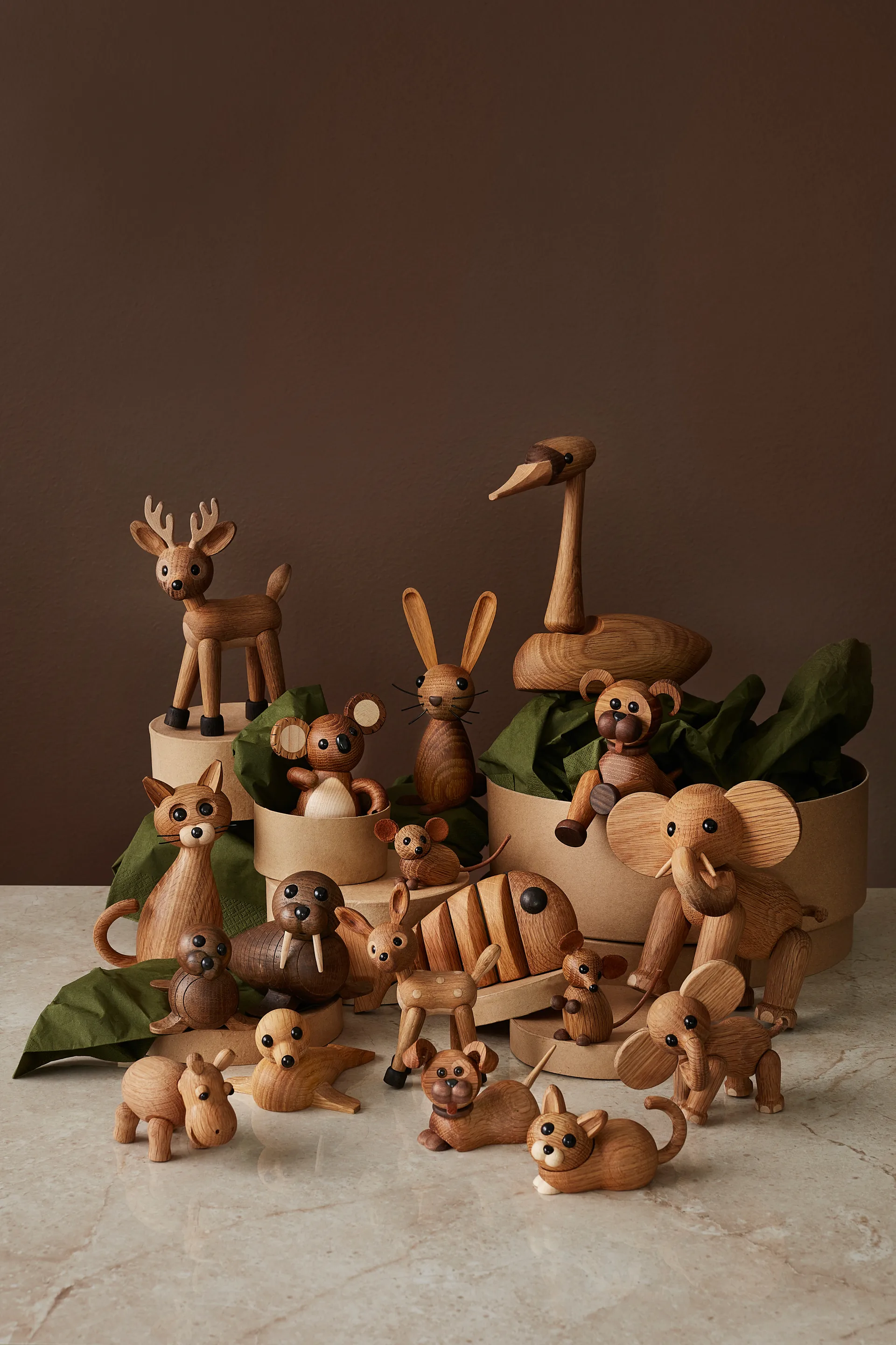 도시쥐 씨티 마우스 나무 데코레이션 6.7 cm, Oak Spring Copenhagen | 스프링 코펜하겐