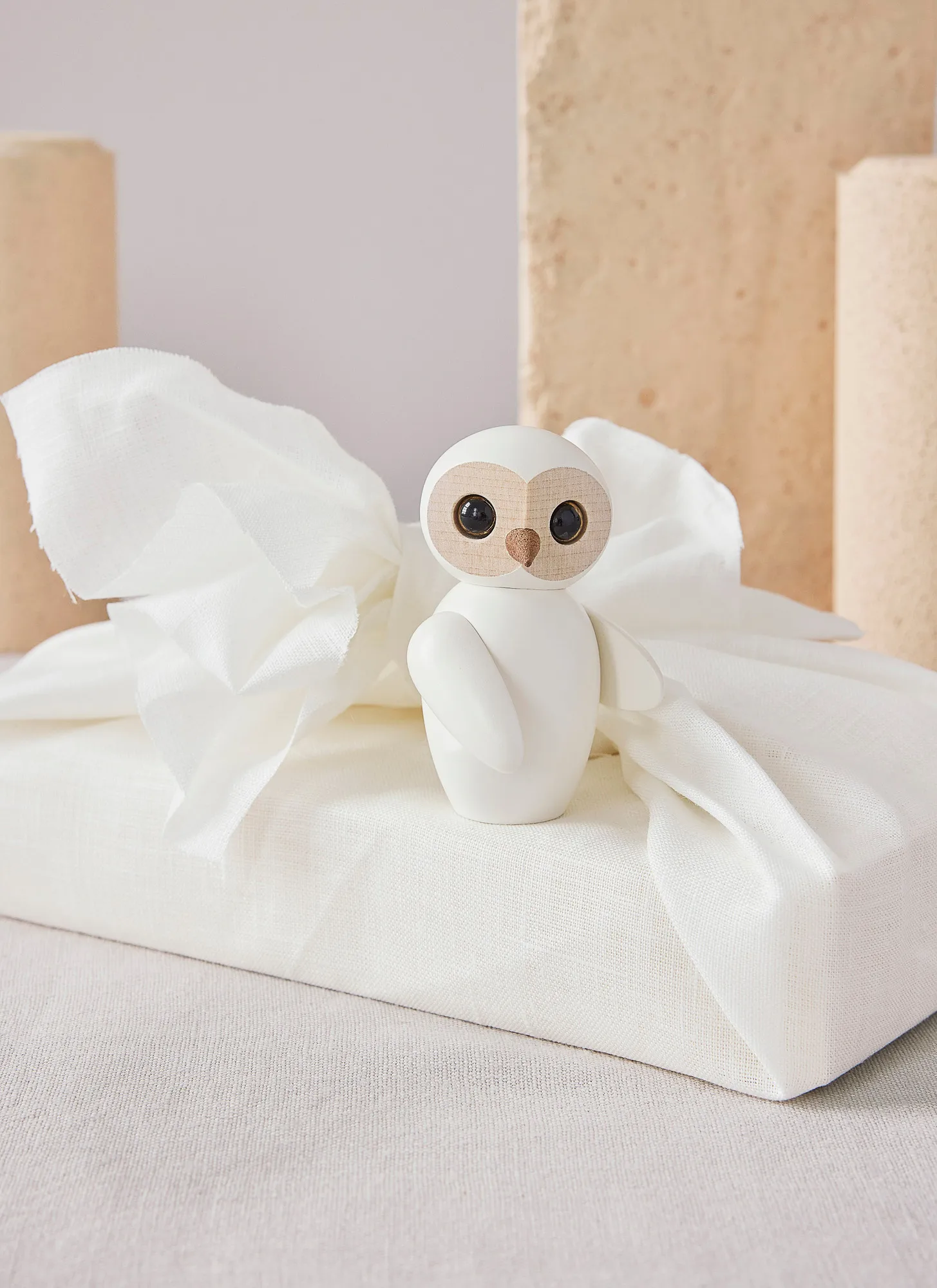 와이즈 올빼미 나무 데코레이션 7 cm, White Spring Copenhagen | 스프링 코펜하겐