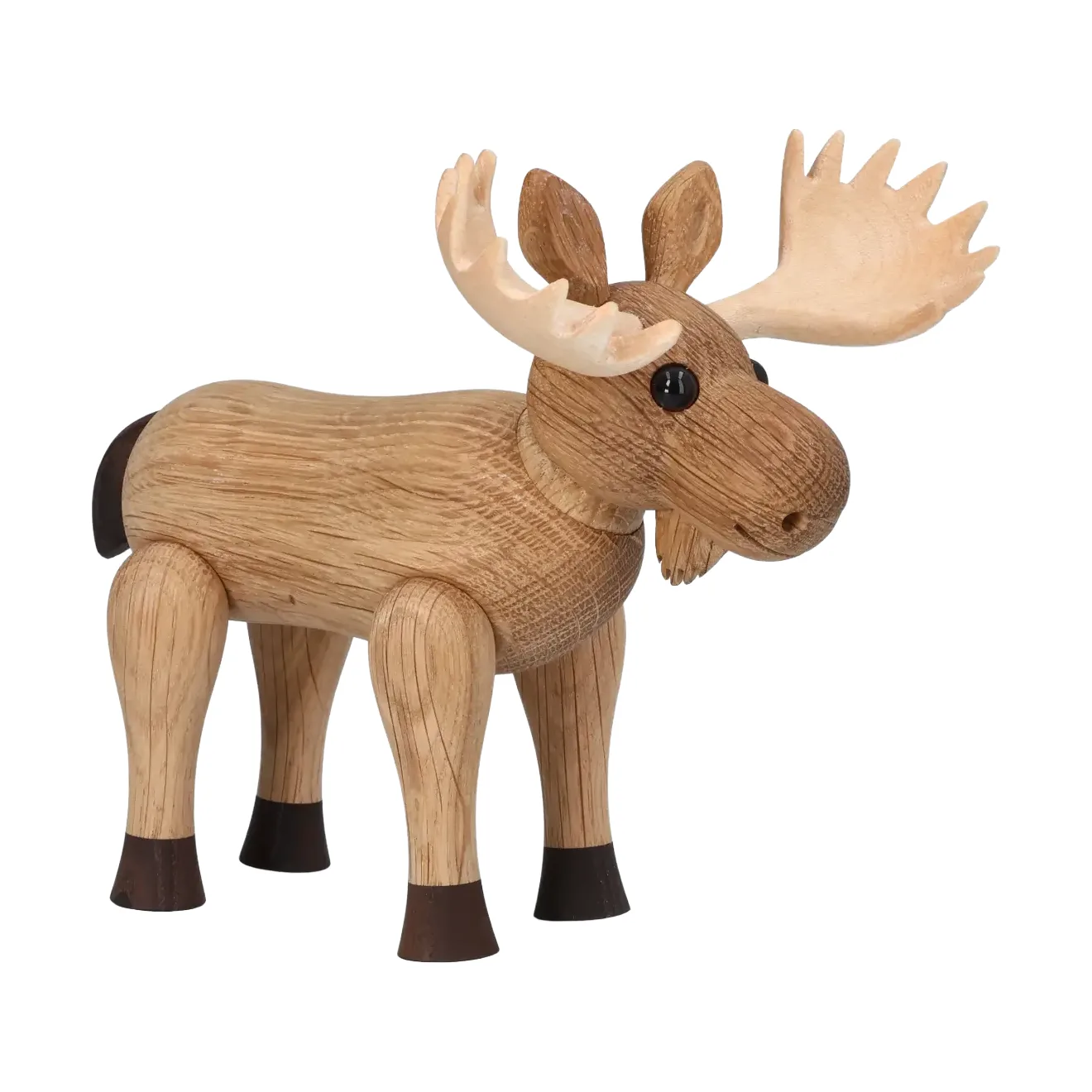 하랄드 엘크 나무 데코레이션, Beige, 15.5x13x14 cm Spring Copenhagen | 스프링 코펜하겐