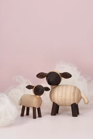 윌 램 나무 데코레이션 - Beige, 6.6x9xH8.5 cm - Spring Copenhagen | 스프링 코펜하겐