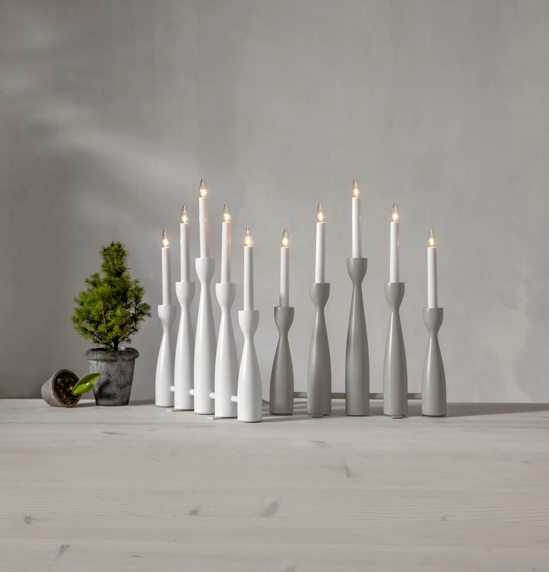 미드야 2.0 대림절 캔들 조명, White Star Trading | 스타트레이딩