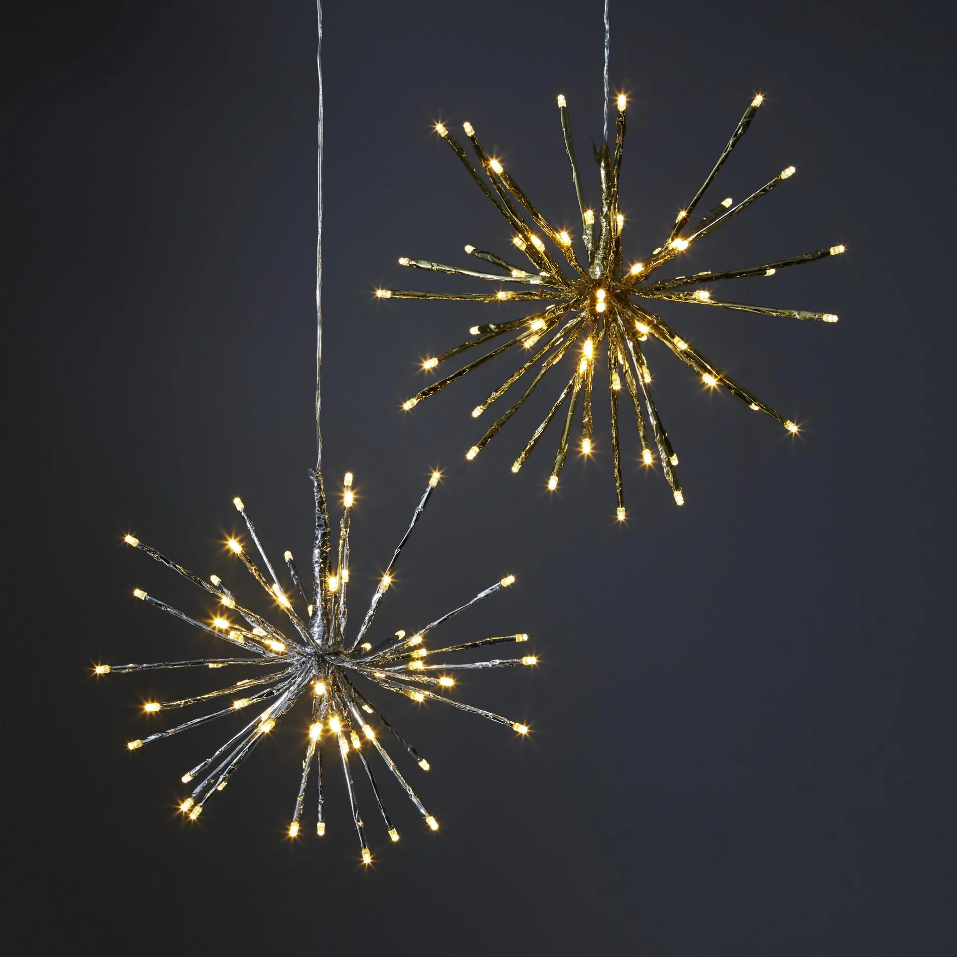 파이어워크 행잉 데코레이션 30 cm, silver Star Trading | 스타트레이딩