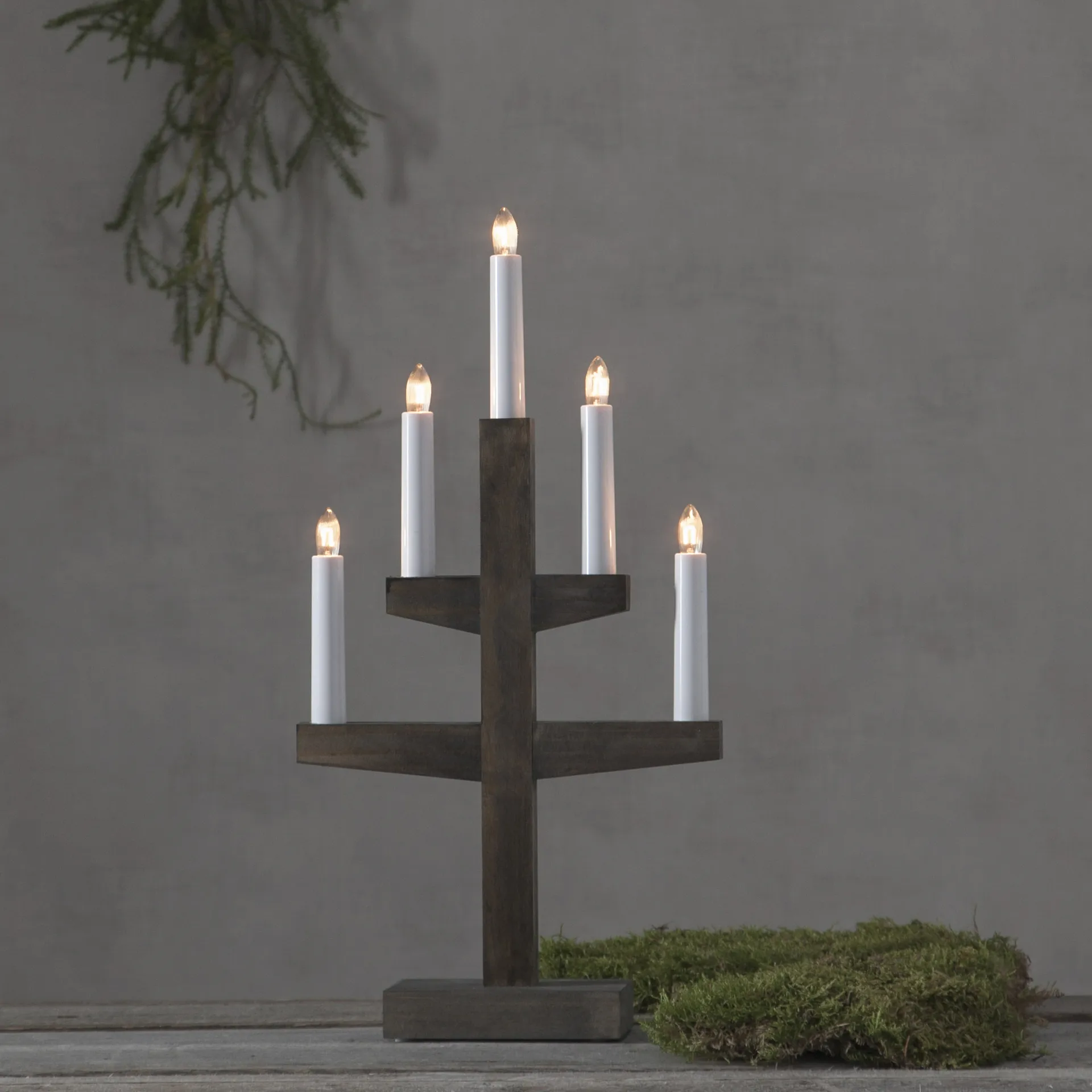 트랩 대림절 캔들 아치 조명 46 cm, Brown Star Trading | 스타트레이딩