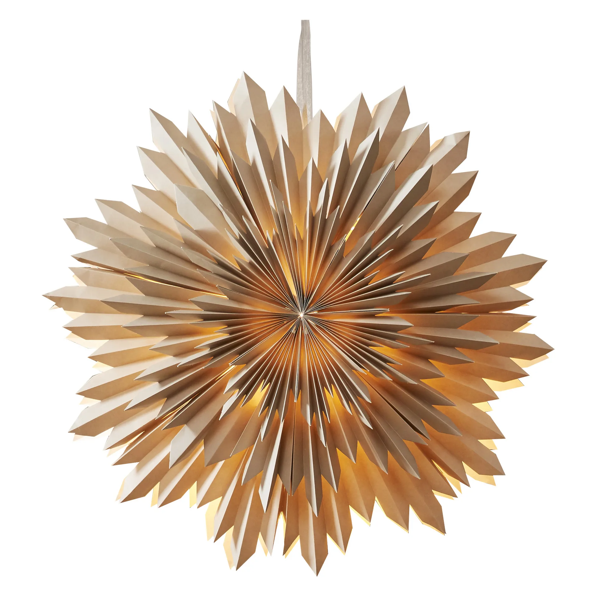 아이스 대림절 별 전등갓 Ø50 cm, Beige Star Trading | 스타트레이딩