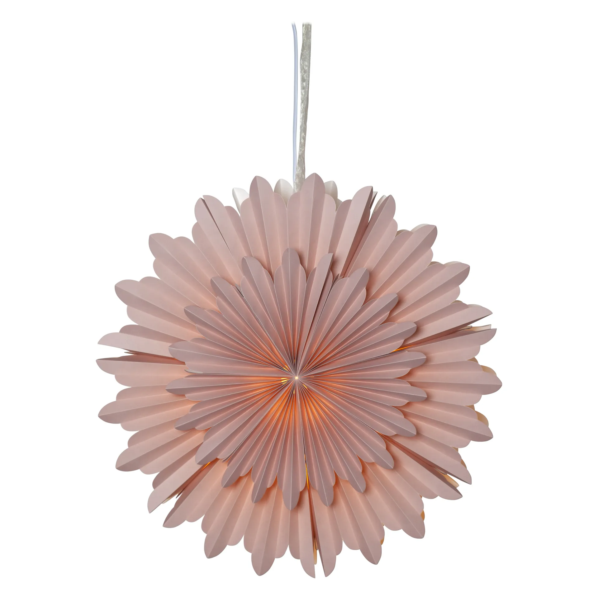 크리스탈 대림절 별 전등갓 Ø50 cm, Pink Star Trading | 스타트레이딩