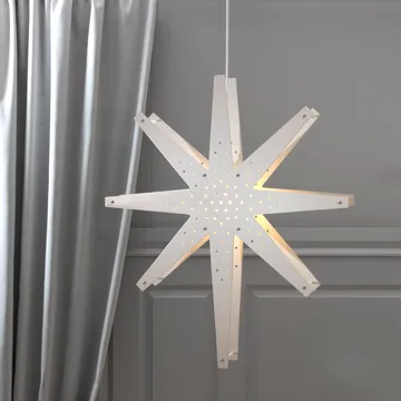 톨 대림절 별 조명 60x70 cm - white - Star Trading | 스타트레이딩