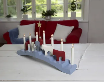 스태판스 포랄 대림절 캔들 조명 7 - Blue - Star Trading | 스타트레이딩