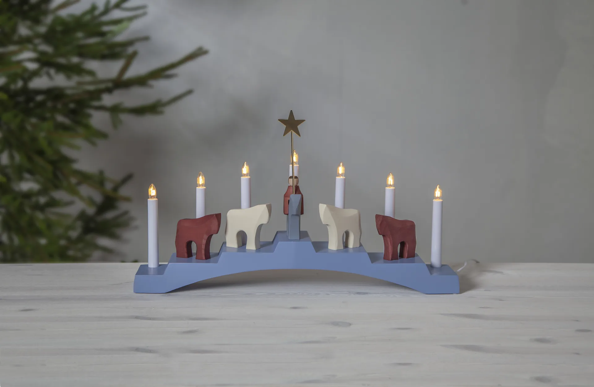 스태판스 포랄 대림절 캔들 조명 7, Blue Star Trading | 스타트레이딩