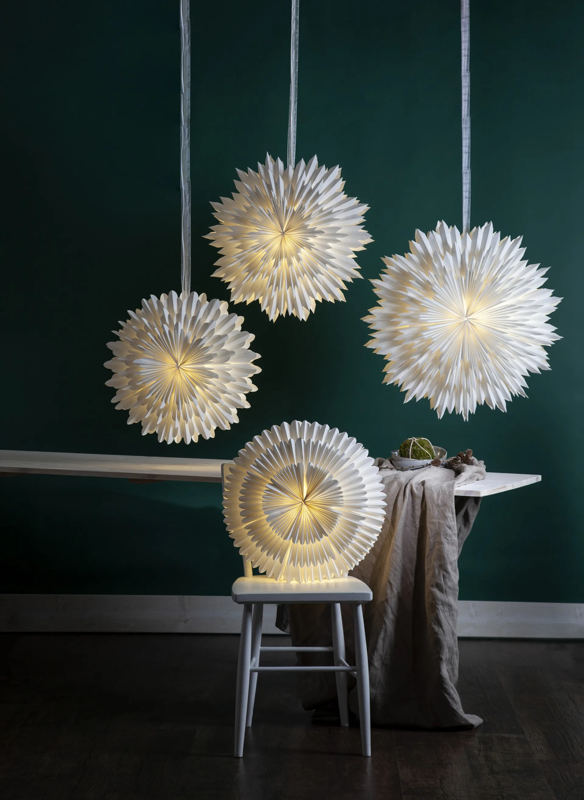 아이스 대림절 별 전등갓 Ø70 cm, White Star Trading | 스타트레이딩