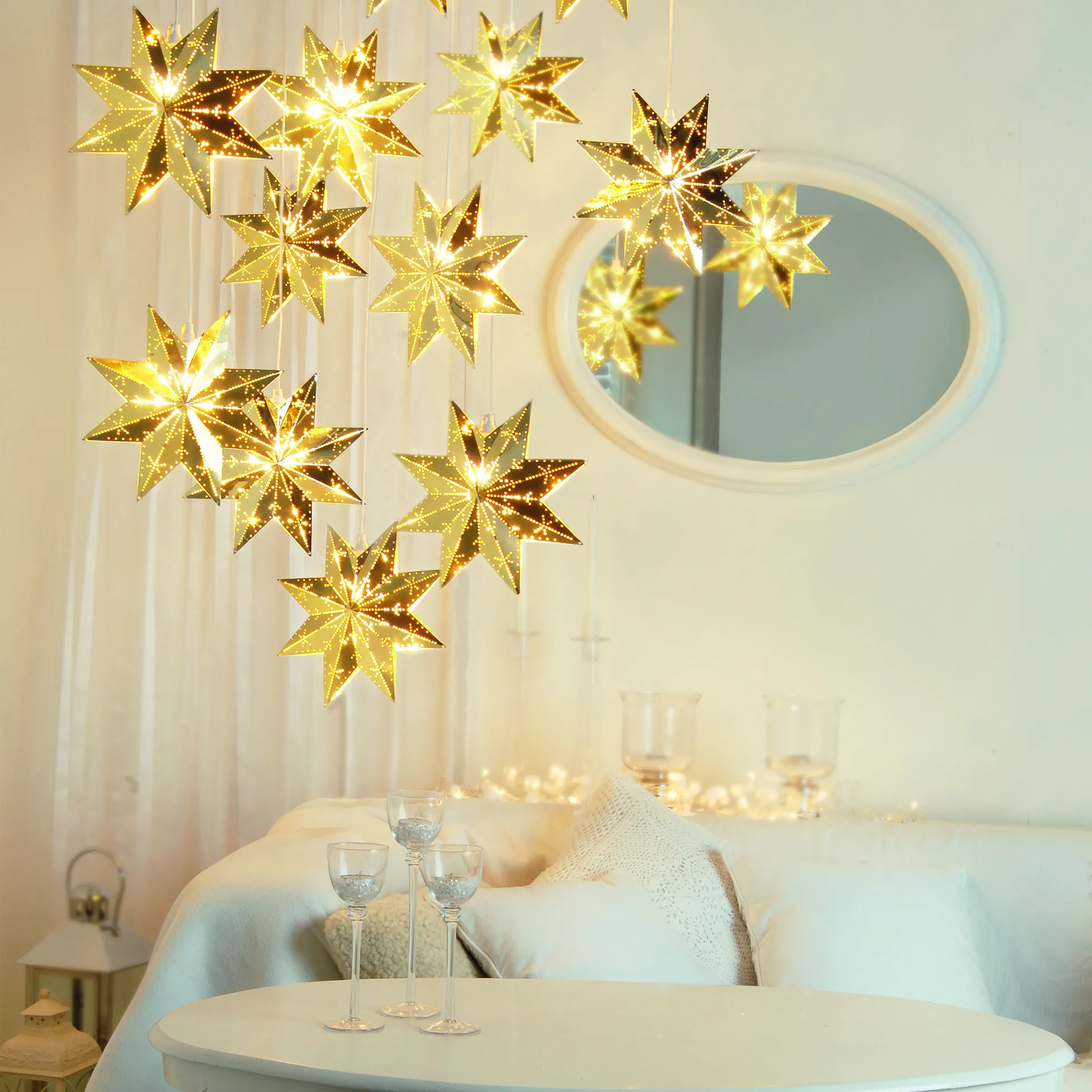 클래식 대림절 별 조명, brass Star Trading | 스타트레이딩